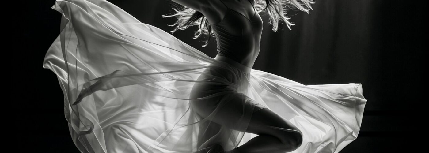 Ballerina in Mid-Pirouette Ballerina in Mid-Pirouette