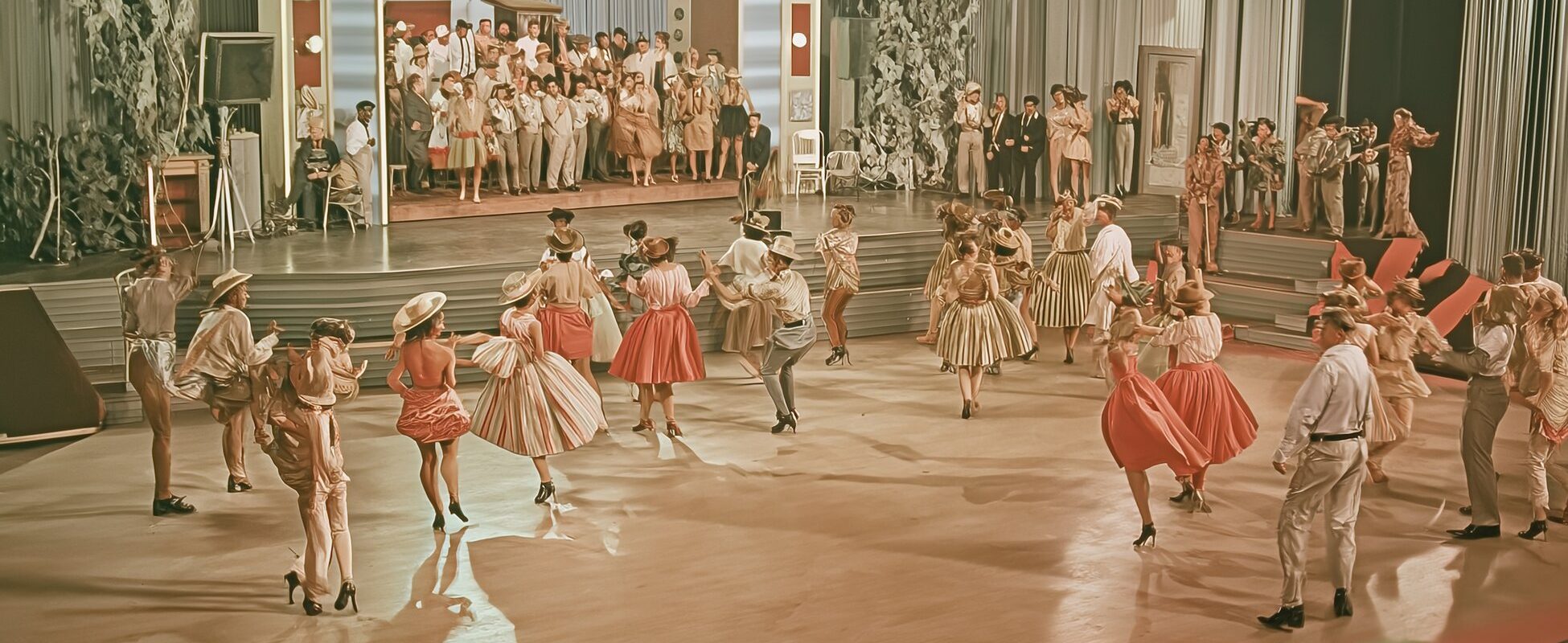 Lively Vintage Dance Scene Lively Vintage Dance Scene